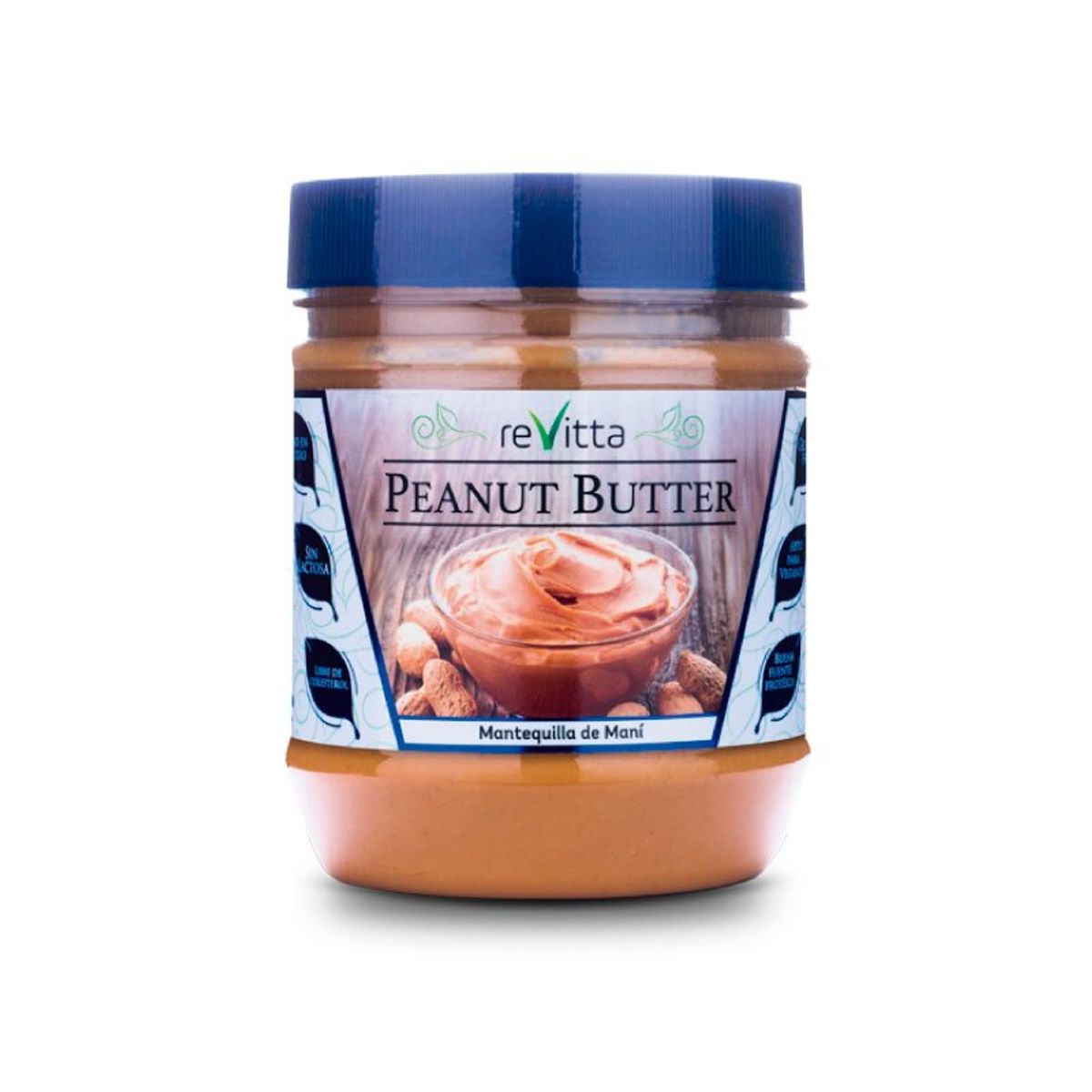 REVITTA WELLNESS - Mantequilla de Maní Peanut Butter 500 Grs.