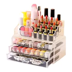 GENERICO - Organizador De Maquillaje Cosmetiquero Joyero Acrilico