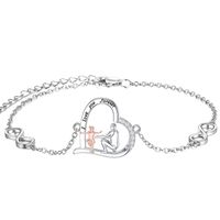 Pulsera papá hija plata 925