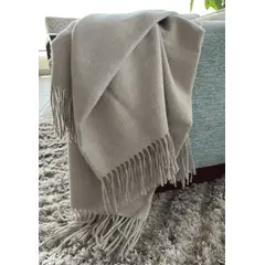 GENERICO - Manta Sumaq 100 Baby Alpaca - Café…