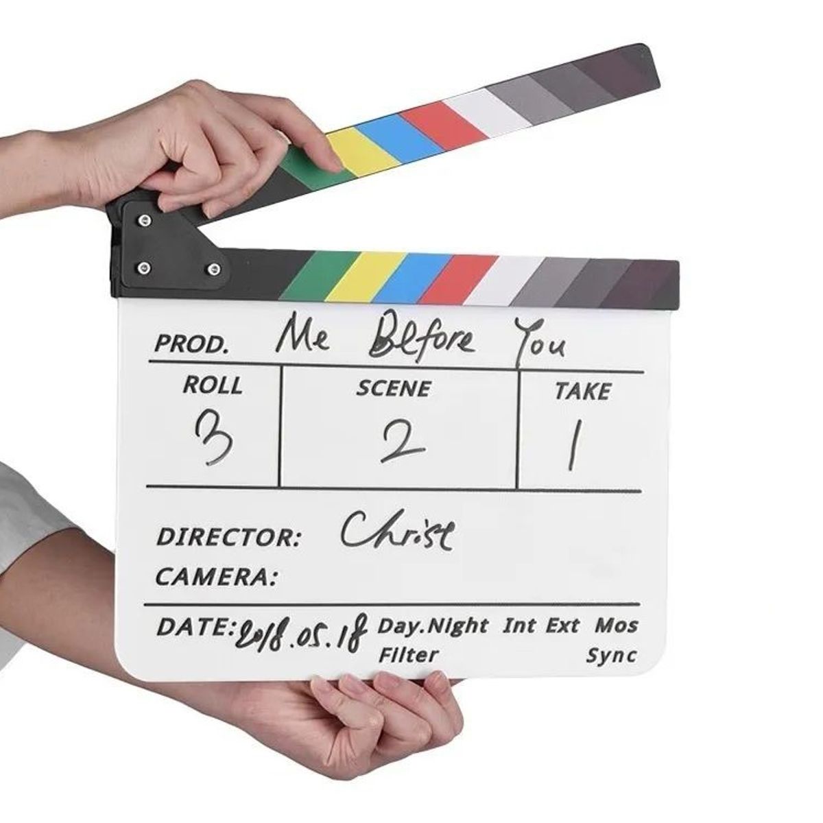 KUANGYE - Claqueta Profesional Claqueta De Cine