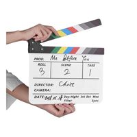 Claqueta Profesional Claqueta De Cine