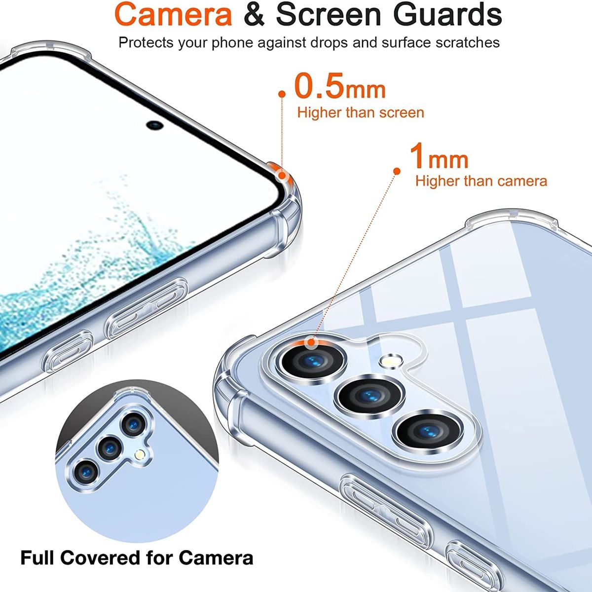 GENERICO - Carcasa Anti Golpes Para Samsung A54 5G Con Lamina Completa