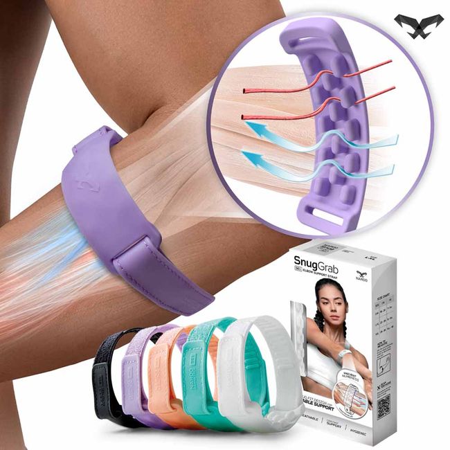 NAROO - SOPORTE DE CODO PARA TENDÓN NAROO SE1 PURPURA XXL