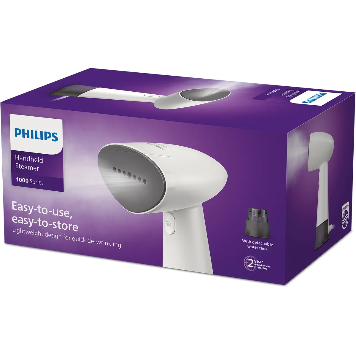 PHILIPS - Plancha de vapor portátil Philips STH1010-10 85ml