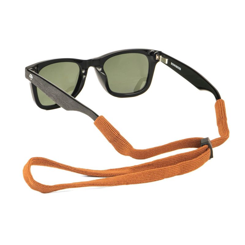 BONOBOSS - Colgante Correa Strap de Algodón Sport Naranjo para Lentes