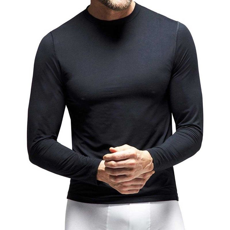 HEAT HOLDERS - Camiseta Térmica Uso Diario Negro Heat Holders