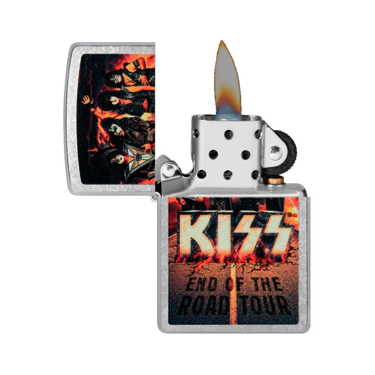ZIPPO - Encendedor Zippo Kiss Design Plataeado ZP48178