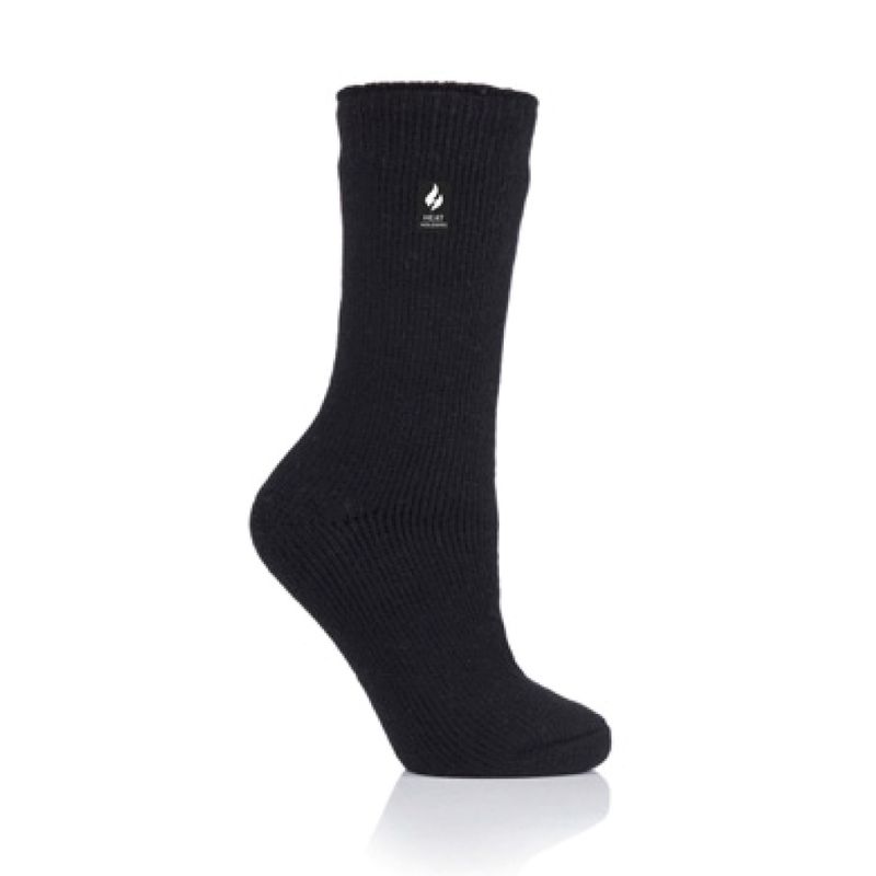 HEAT HOLDERS - Calcetin Camellia Negro Heat Holders