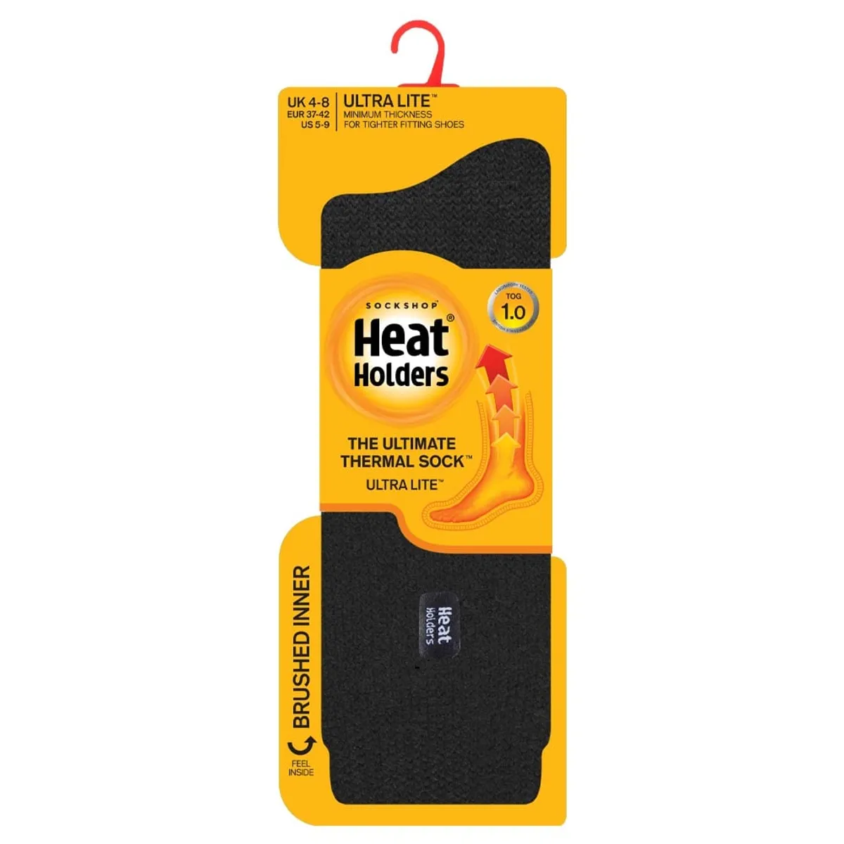 HEAT HOLDERS - Calcetín Ultra Lite Negro Heat Holders