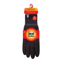HEAT HOLDERS - Guantes Hombre Negro