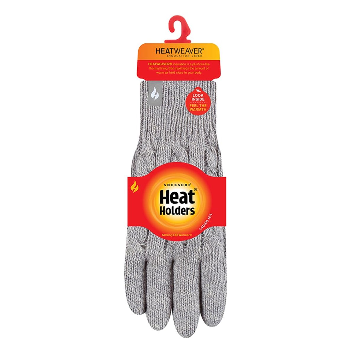 HEAT HOLDERS - Guantes Mujer Willow Grey Heat Holders