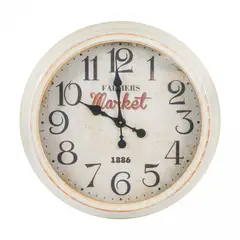 GENERICO - RELOJ PARED 63X11CM MARKET RETRO BIGHOUSE-MIMBRAL