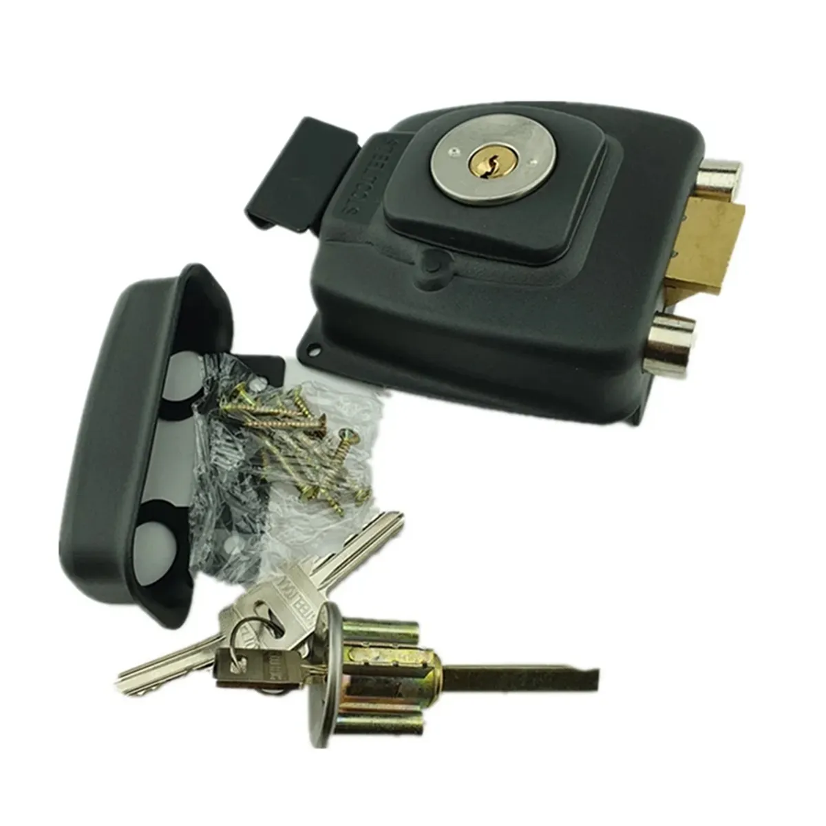 Chapa De Sobreponer Blindada De 3 Golpes Sl802 Steeltools, marca GENERICO - Foto 2