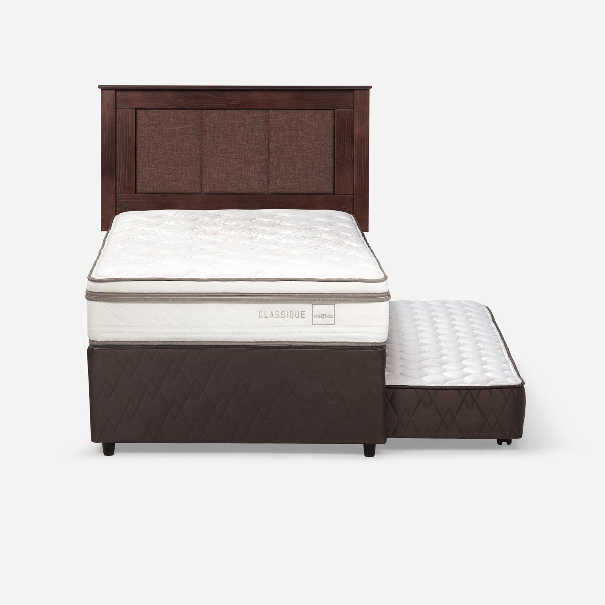 ROSEN - Diván Rosen Classique+ 1,5 Plazas + Respaldo Rachel