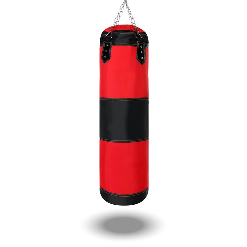 PWRFITNESS - Saco de Box colgante Rojo 120 cm