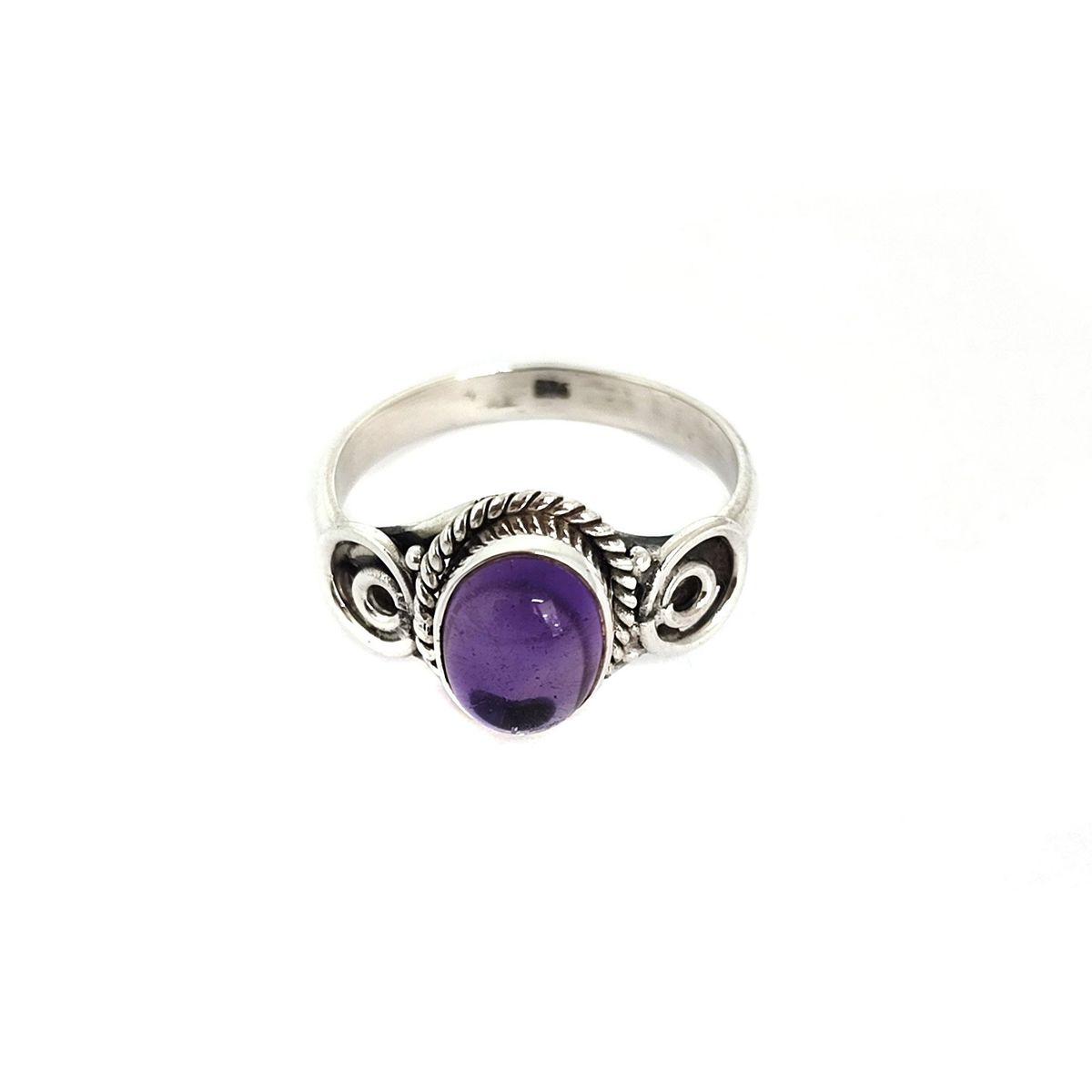 COGGIOLA - Anillo Amatista Plata Fina 925