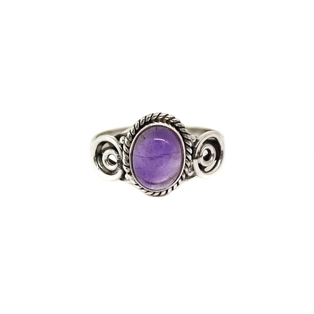 COGGIOLA - Anillo Amatista Plata Fina 925