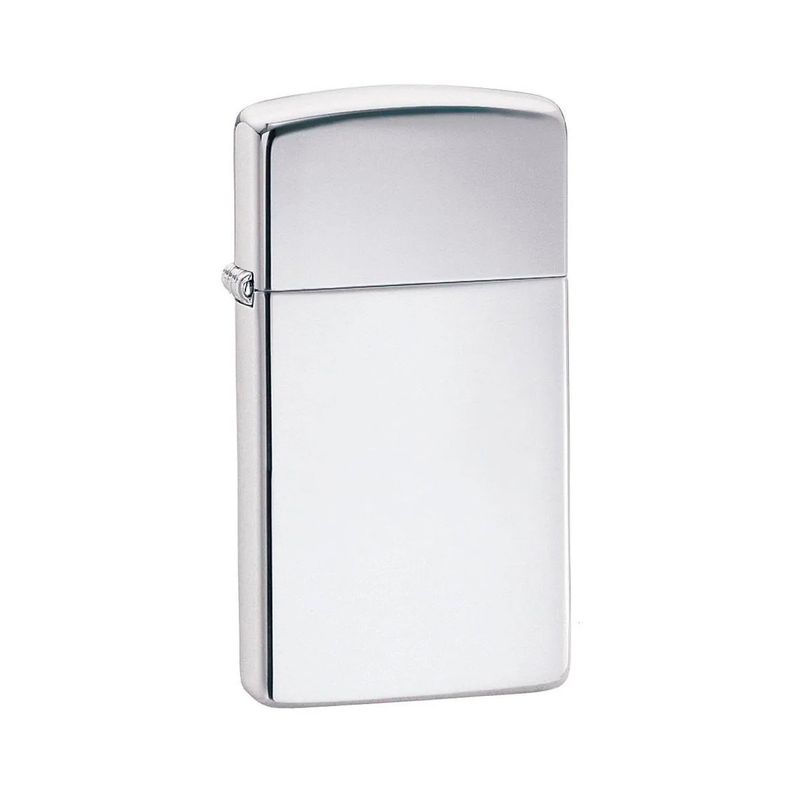 ZIPPO - Encendedor Zippo Slim High Polish Chrome Plateado ZP1610