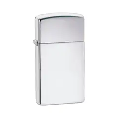 ZIPPO - Encendedor Slim High Polish Chrome Plateado ZP1610