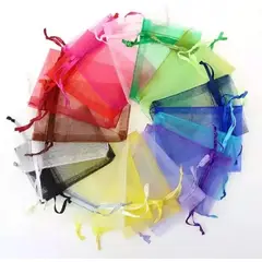 GENERICO - Bolsas De Organza 9 X 7 Cms Paquete X 100 Unidades…