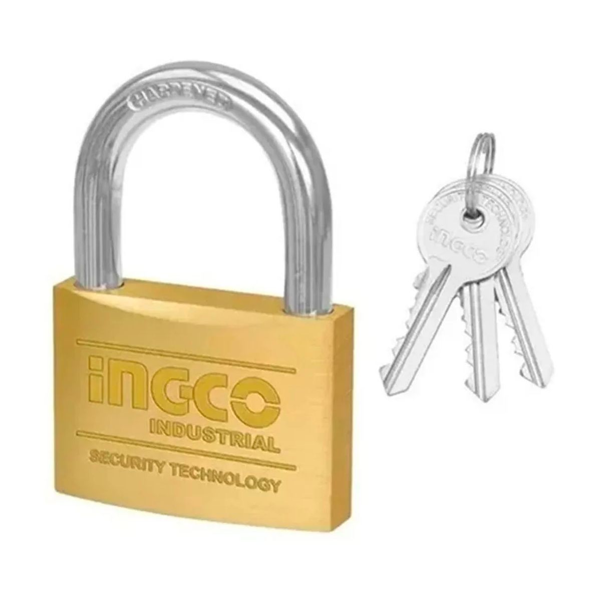 INGCO - Candado Seguridad De Bronce 50mm Ingco Dbpl0502