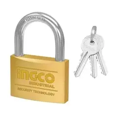 INGCO - Candado Seguridad De Bronce 50mm Dbpl0502