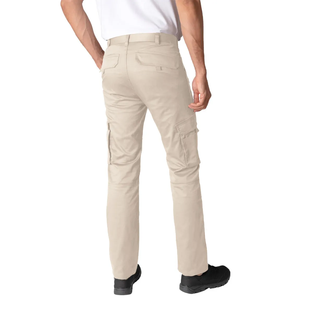 INDUSBORD - Pantalón Cargo Gabardina  Spandex Indusbord Hombre
