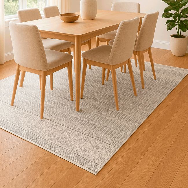 BAZHARS - Alfombra 140X200 cm 100% PET Reciclado Gall 1483 Bazhars