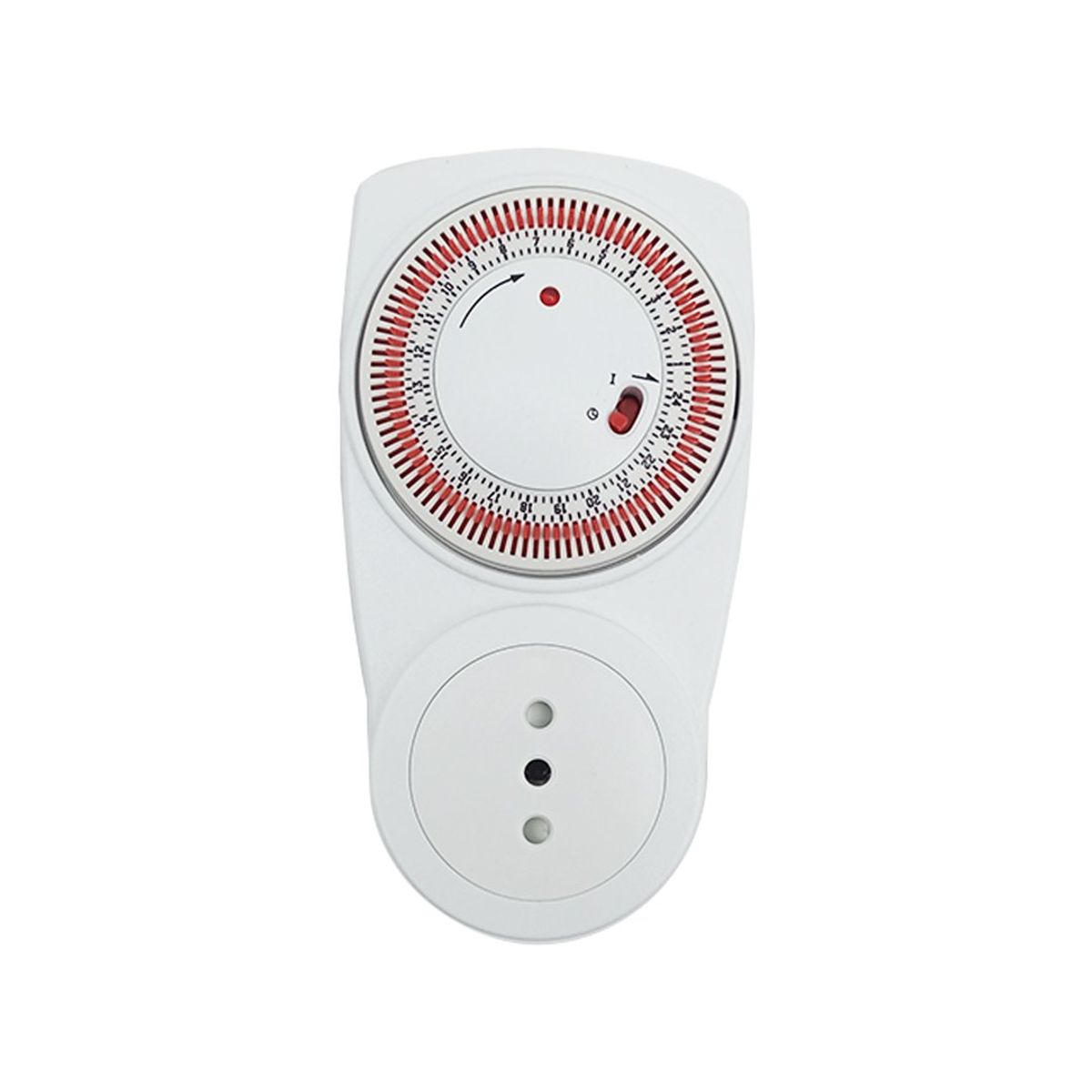 GENERICO - Reloj control mecánico 24hrs 48prg Mec Mimbral