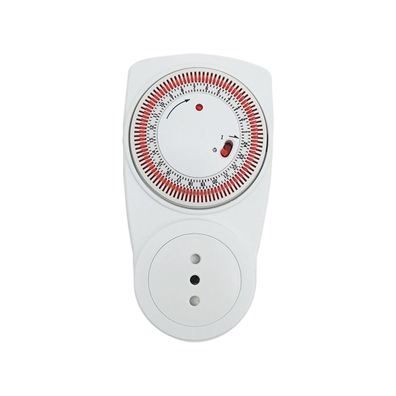 GENERICO - Reloj control mecánico 24hrs 48prg Mec Mimbral 