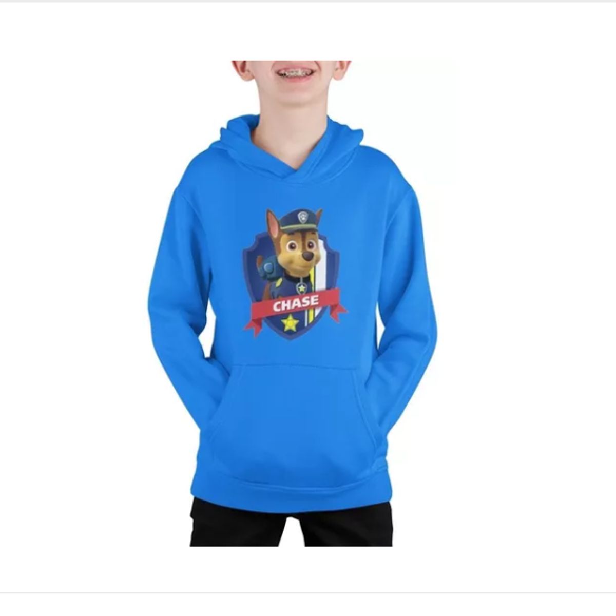 GENERICO - Polerón Niño Chase Paw Patrol Patrulla Canina Estampado