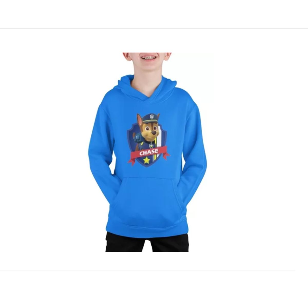GENERICO - Polerón Niño Chase Paw Patrol Patrulla Canina Estampado