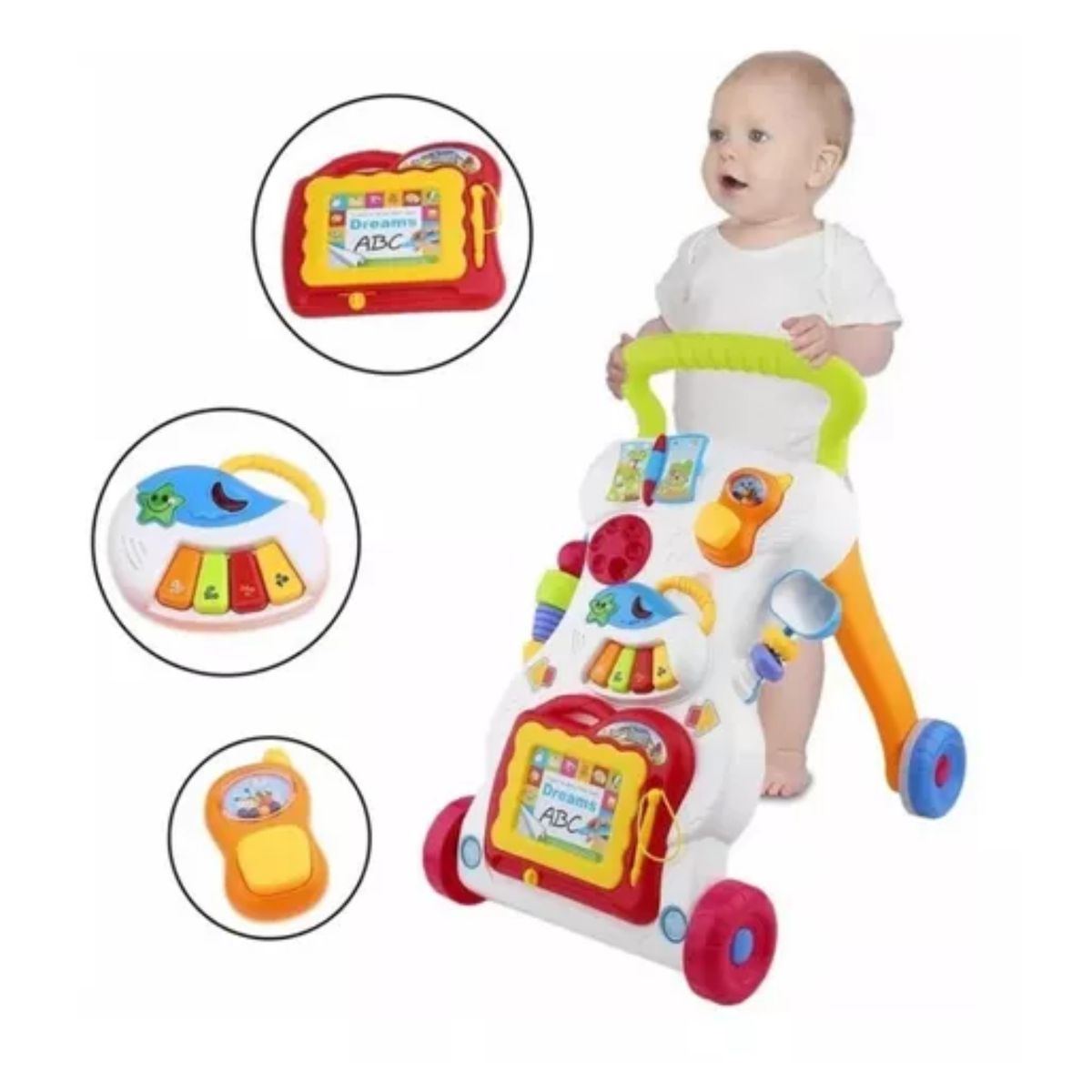 GENERICO - Caminadora Infantil Corre Pasillo Andador Musical