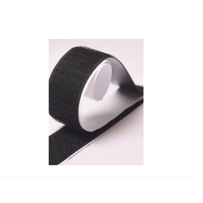 GENERICO - Velcro Adhesivo Negro 2 Cm X 50 Cm