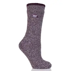 HEAT HOLDERS - Calcetín Wool Bordó