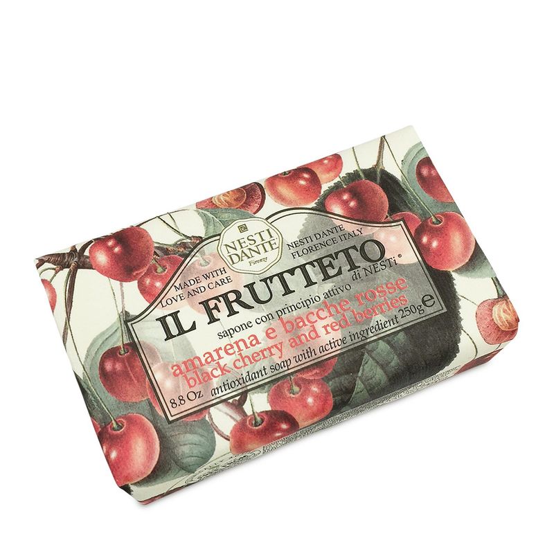 NESTI DANTE - Jabón Barra Nesti Dante Cerezas Negras y Bayas Rojas 250 g