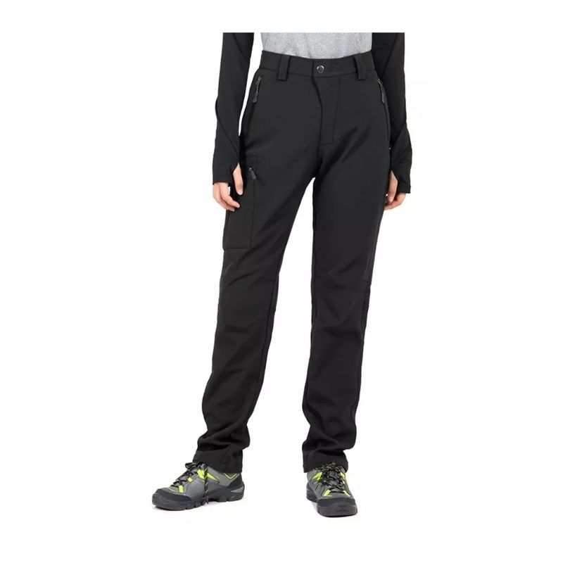 GENERICO - Pantalon Termico Impermeable Softshell Con Micropolar Mujer…