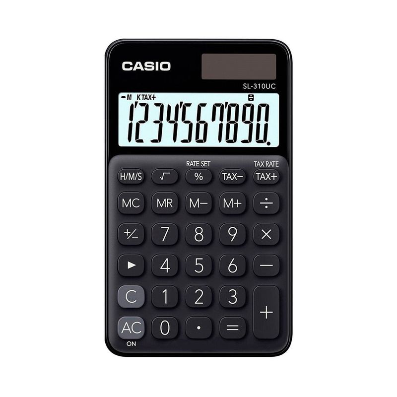 CASIO - Calculadora Bolsillo Casio SL-310UC-BK-N-DC