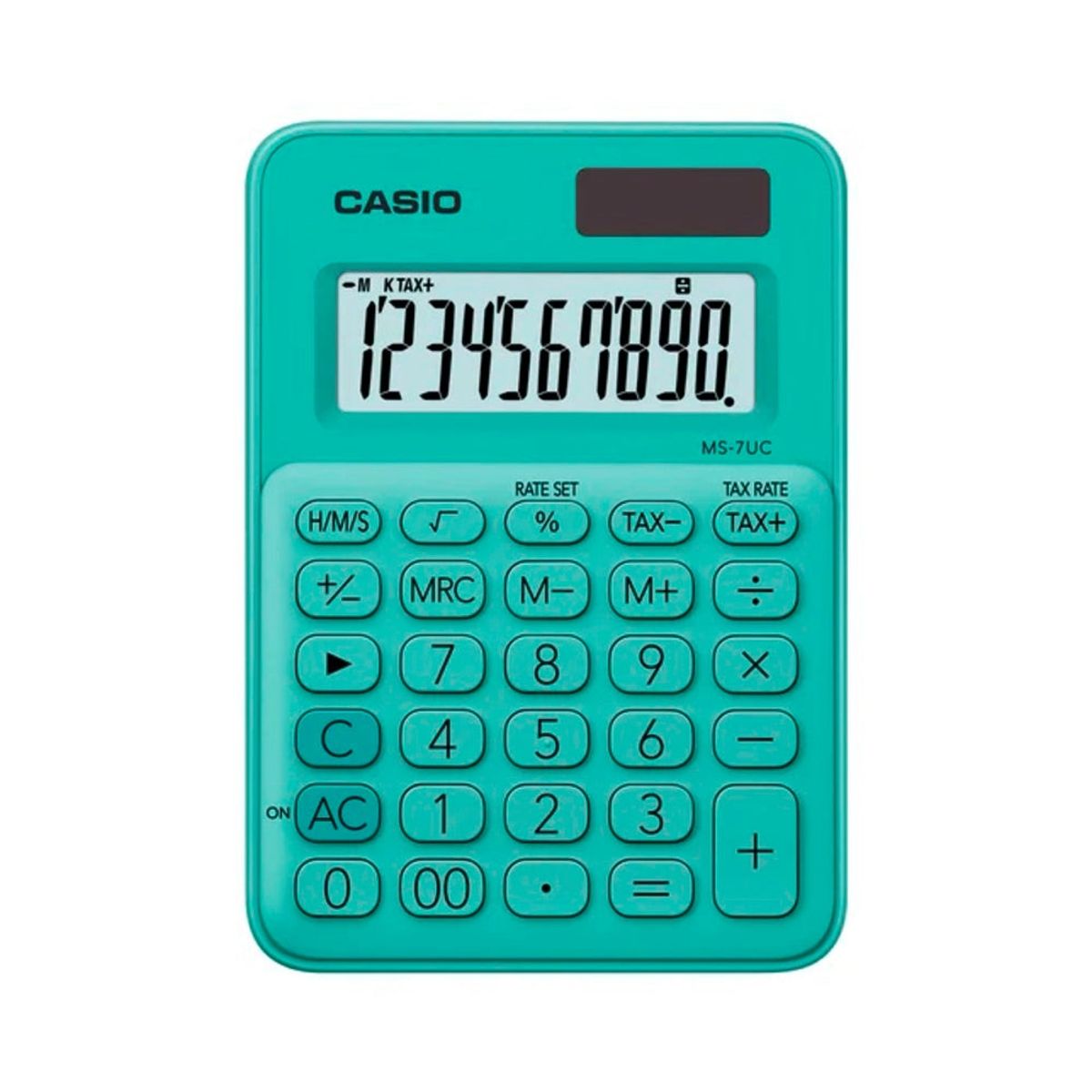 CASIO - Calculadora Mini de Escritorio Casio MS-7UC-GN