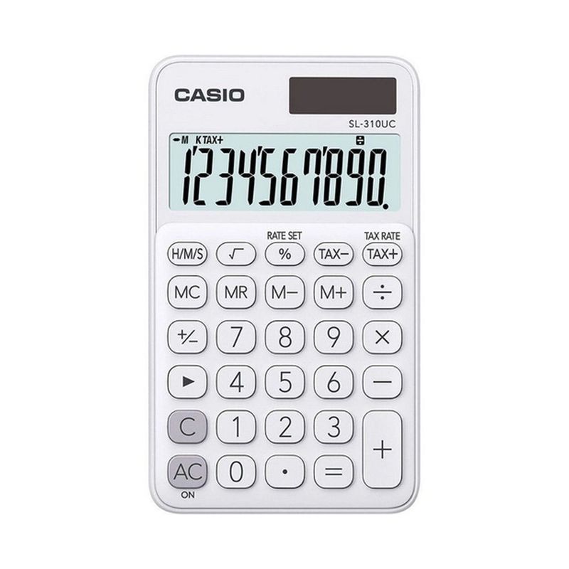 CASIO - Calculadora Bolsillo Casio SL-310UC-WE-N-DC
