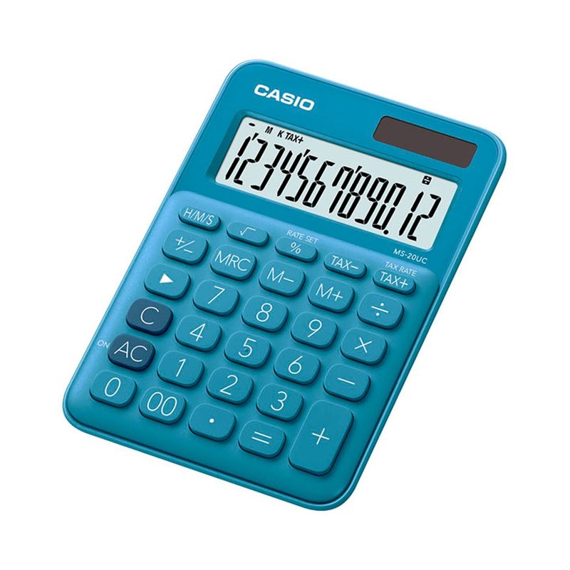 CASIO - Calculadora Escritorio Casio MS-20UC-BU