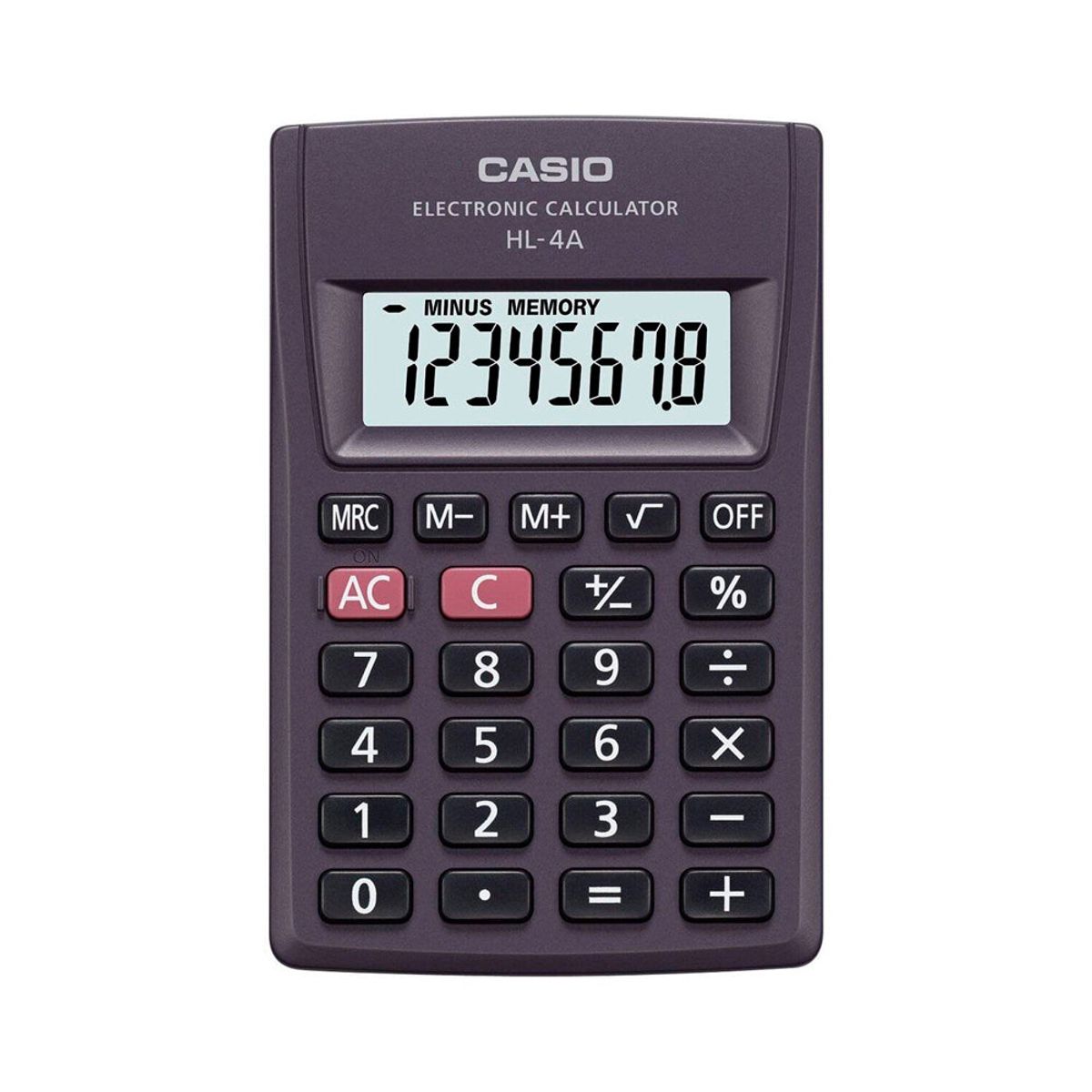 CASIO - Calculadora Bolsillo Casio HL-4A