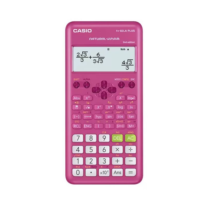 CASIO - Calculadora Cientifica Casio FX-82LAPLUS2-PKWDT