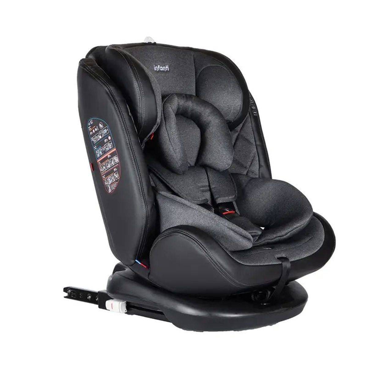 INFANTI - Infanti Silla De Auto Convertible I-Giro 360 Dark Grey