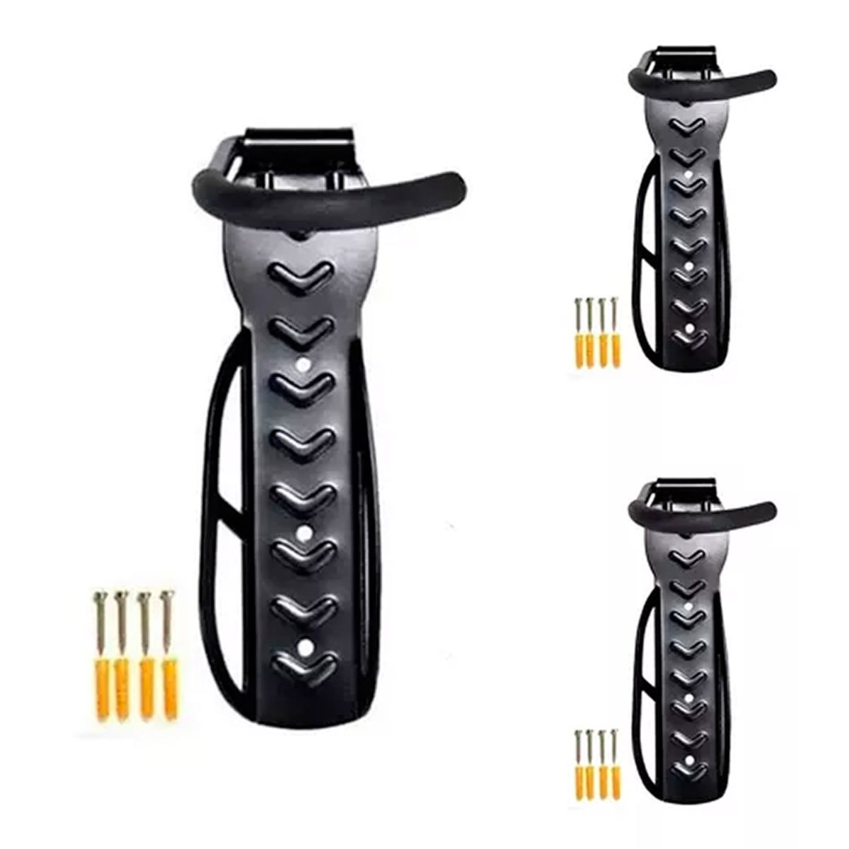 ESHOPANGIE - Pack 3 Gancho Para Bicicletas Soporte Muro