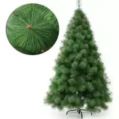 GENERICO - Arbol De Navidad 1m80cm Frondoso Color Verde