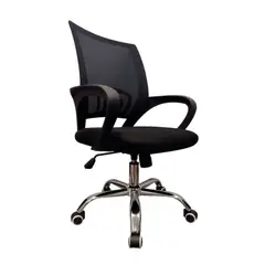 LUMAX - Silla Ejecutiva Escritorio Ezri Mesh Negro Muebles Metinca