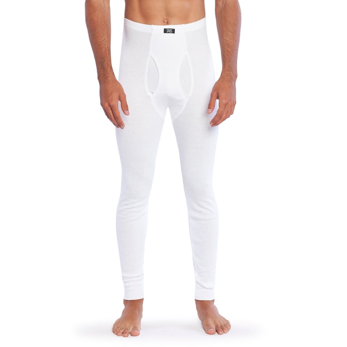 TAIS - Calzoncillo Largo Algodón Blanco Tais