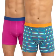 TAIS - Bóxer Elástico a la Vista Petróleo